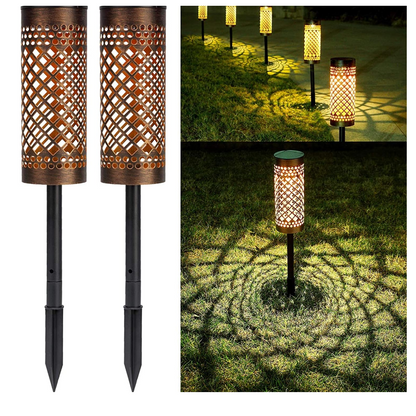 Set 6 Lampi Solare Decorative Exterior - Design Torta Retro, Metal Rezistent, IP65
