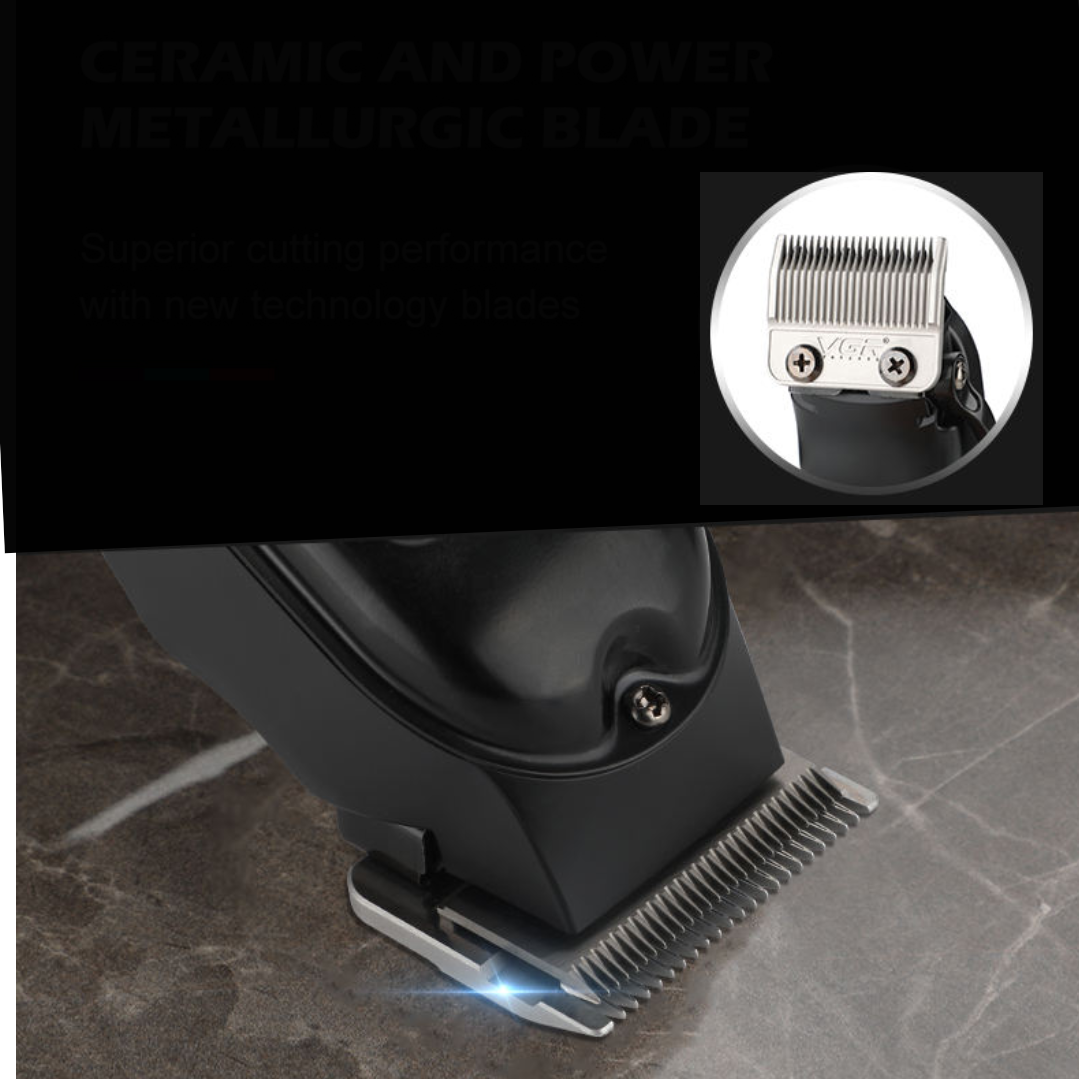 Masina de Tuns Profesionala VGR V-051 Fara Fir - Baterie 2500mAh, Afisaj LED Digital, Accesorii Incluse