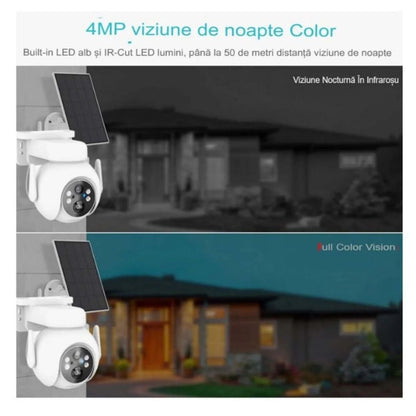 Camera de Securitate 4G Rotativa Full HD 5 MP