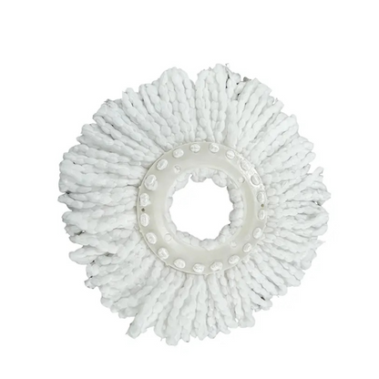 Mop Rotativ cu Galeata 8L si Sistem de Stoarcere - Set Complet cu 2 Rezerve Microfibra