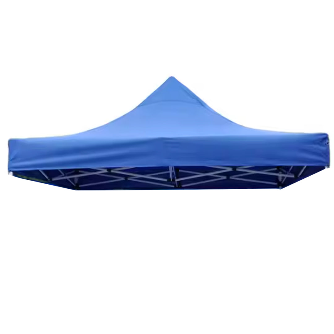 Prelata rezerva pavilion cort 3x3m albastru - Rezistenta UV si apa