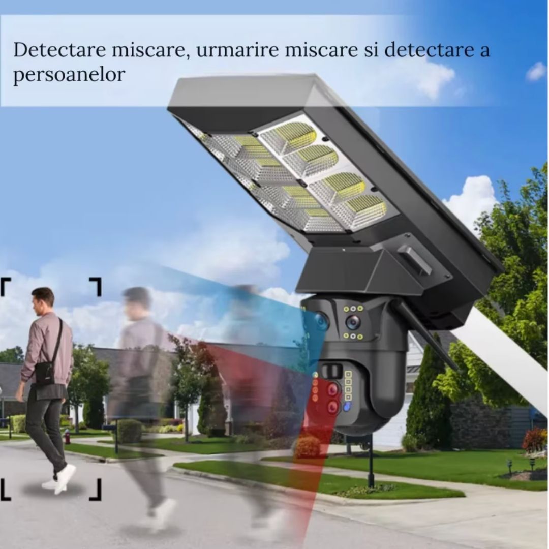 LAMPA SOLARA CU CAMERA V1