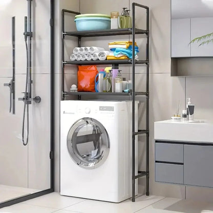 Raft Organizator Universal pentru Masina de Spalat cu 3 Polite - Solutia Perfecta pentru Bai Organizate