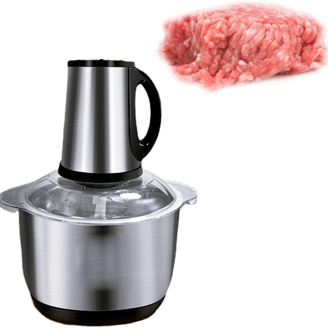 Tocator Electric Profesional 5L - Inox, Multifunctional Carne si Legume