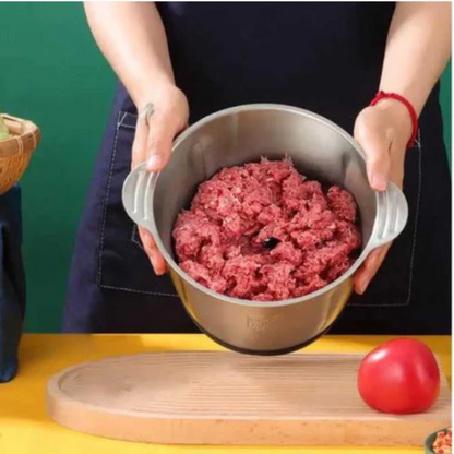Tocator Electric Profesional 5L - Inox, Multifunctional Carne si Legume