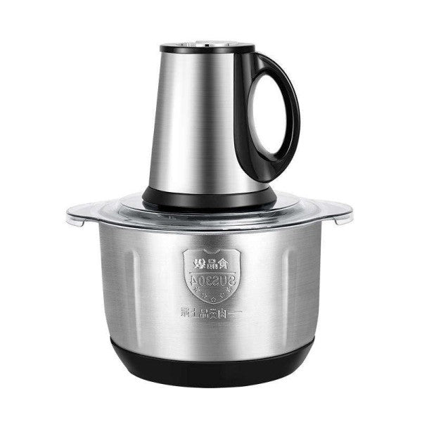 Masina de Tocat Carne Electrica SonyMax SN4001 - 2200W, Inox, 40kg/h, Accesorii Carnati si Kebbe