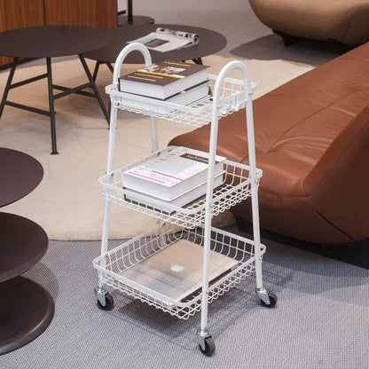 Etajera universala cu 3 rafturi pentru depozitare - Design compact si rezistent