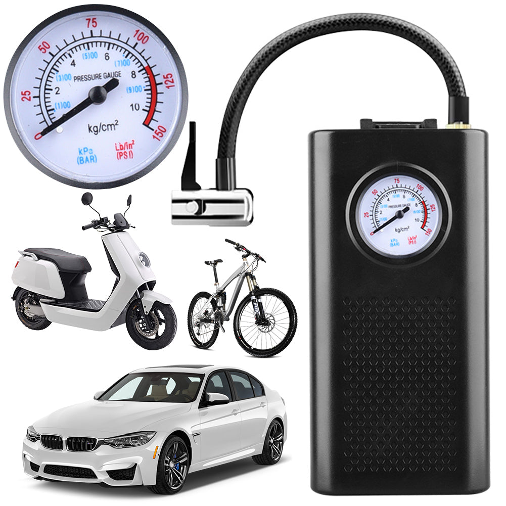 Mini Compresor Auto Portabil USB - Pompa Electrica Compacta pentru Anvelope