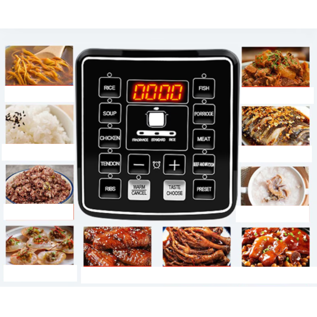 Oala Sub Presiune Electrica Multifunctionala 14 in 1, 6L, Display LED - Gatire Rapida si Eficienta