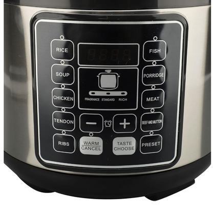 Oala Sub Presiune Electrica Multifunctionala 14 in 1, 6L, Display LED - Gatire Rapida si Eficienta