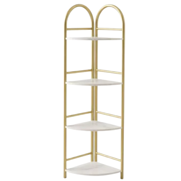 Masa Rotunda pentru Cafea cu Efect Marmura - Design Modern si Elegant