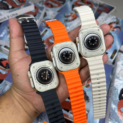 Ceas Smartwatch 9 Ultra - Display 2.09" Always-On, Incarcare Wireless, Design Premium 49mm