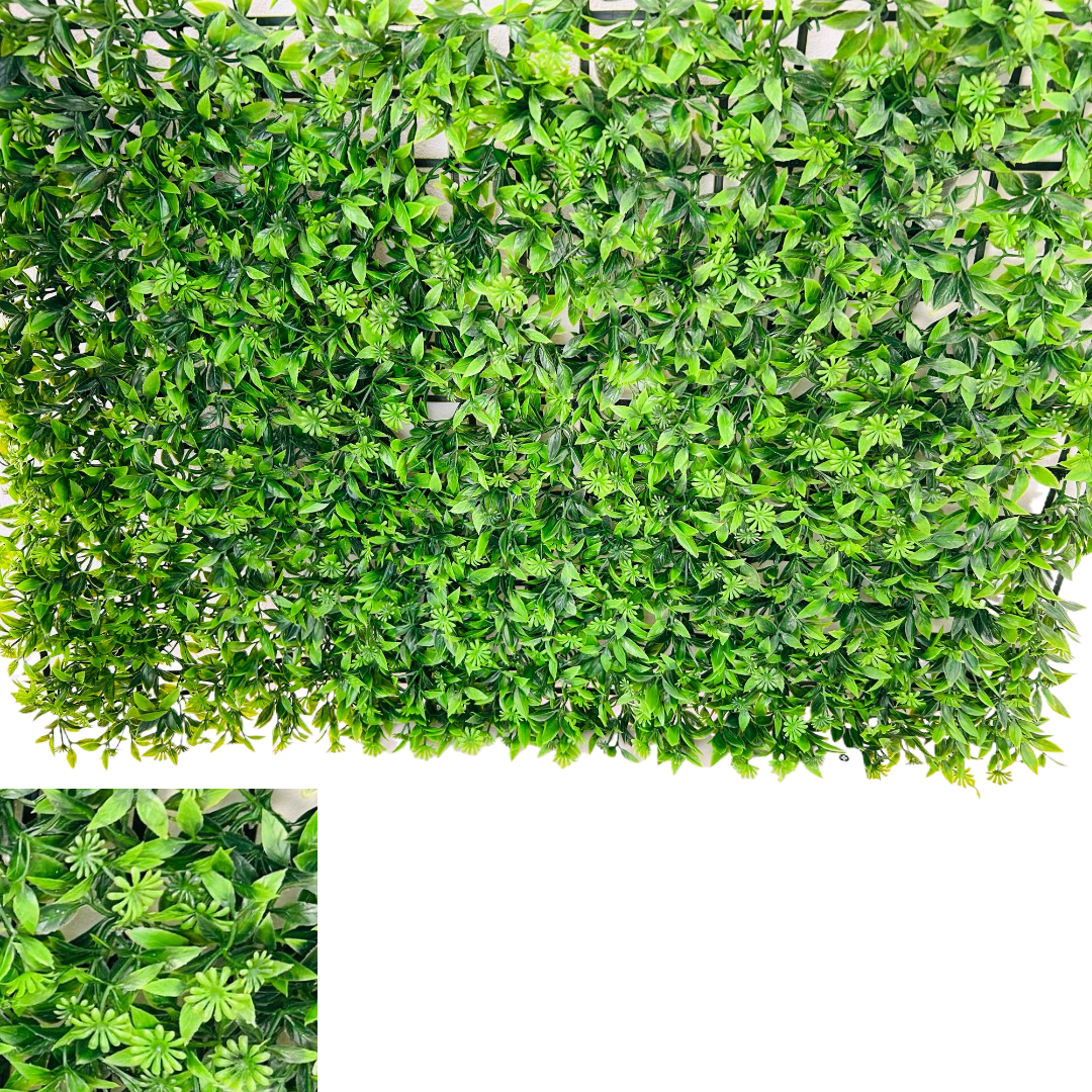 Panou Verde Artificial Decorativ de Perete 40x60cm - Plante Artificiale Premium