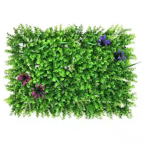 Panou Verde Artificial pentru Perete 40x60cm - Decoratiune Premium cu Plante Artificiale Dense
