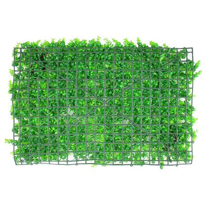 Panou Decorativ Perete cu Flori Artificiale 40x60cm - Verde Vertical Fara Intretinere