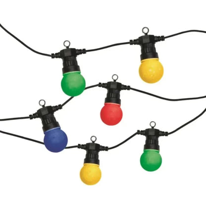 Șirag, ghirlanda luminos LED-uri colorate pentru exterior, lungime 5 m