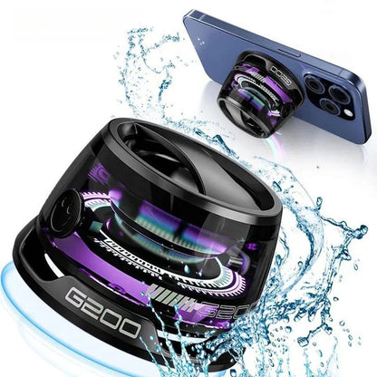 Boxa Bluetooth G200 Portabila cu MagSafe & magnetic, LED RGB, Sunet Premium