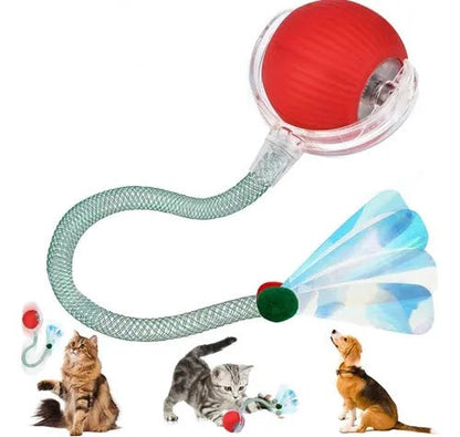 🐾 Jucărie Interactivă pentru Animale – Activare la Atingere