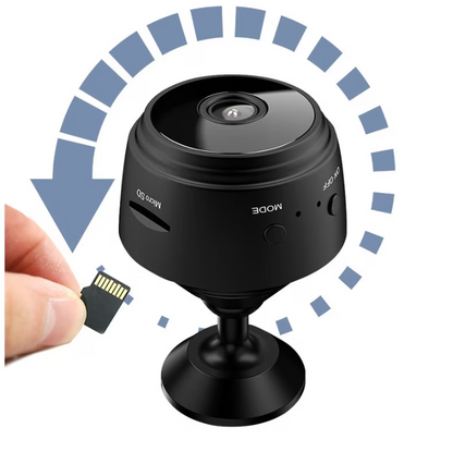 PROMO 1+1 Gratis, Camera de Dimensiuni Mici Wifi Full HD 1080p Suport Card 128gb, Vizualizare Live pe Telefon