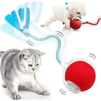 🐾 Jucărie Interactivă pentru Animale – Activare la Atingere