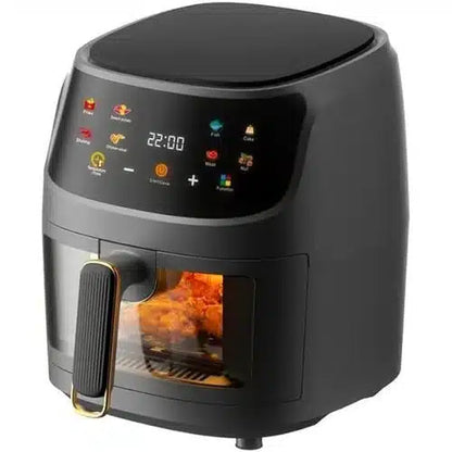 Friteuza Fara Ulei Air Fryer tip cuptor electric , Displat Digital, Functie de Coacere jrh 10L