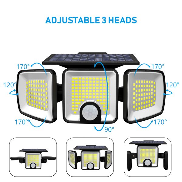 SET 2X LAMPA SOLARA 3 DIRECTII