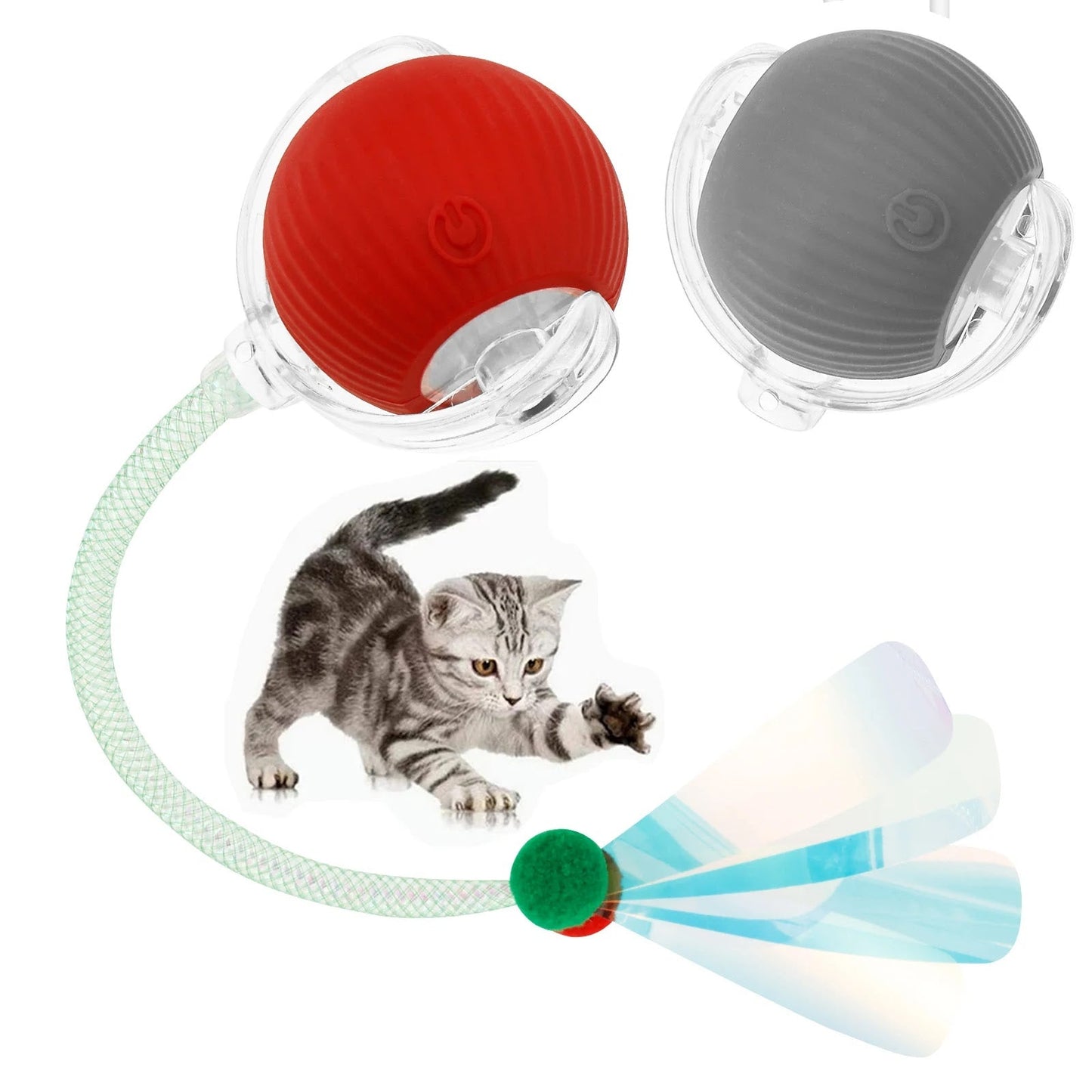 🐾 Jucărie Interactivă pentru Animale – Activare la Atingere