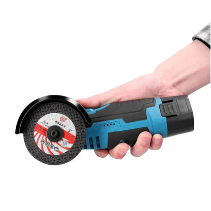 Mini Polizor Unghiular Flex Electric 36V cu 2 Acumulatori, 5 Discuri Incluse