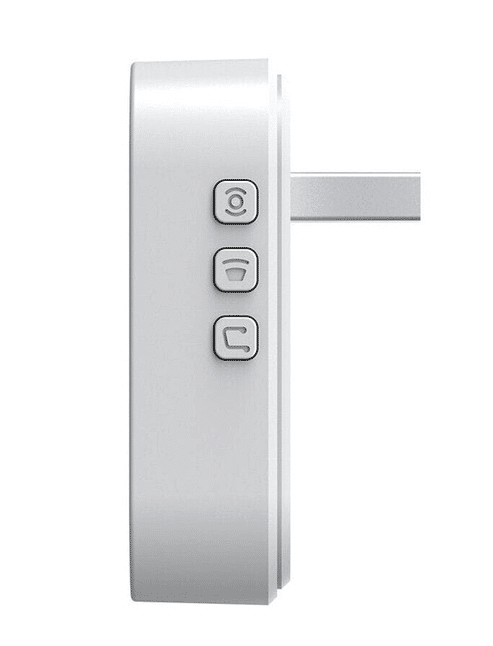 Sonerie inteligenta fara fir, distanta 30m, Wi-Fi, cu camera, schimbare de voce, stocare imagini in cloud, alb