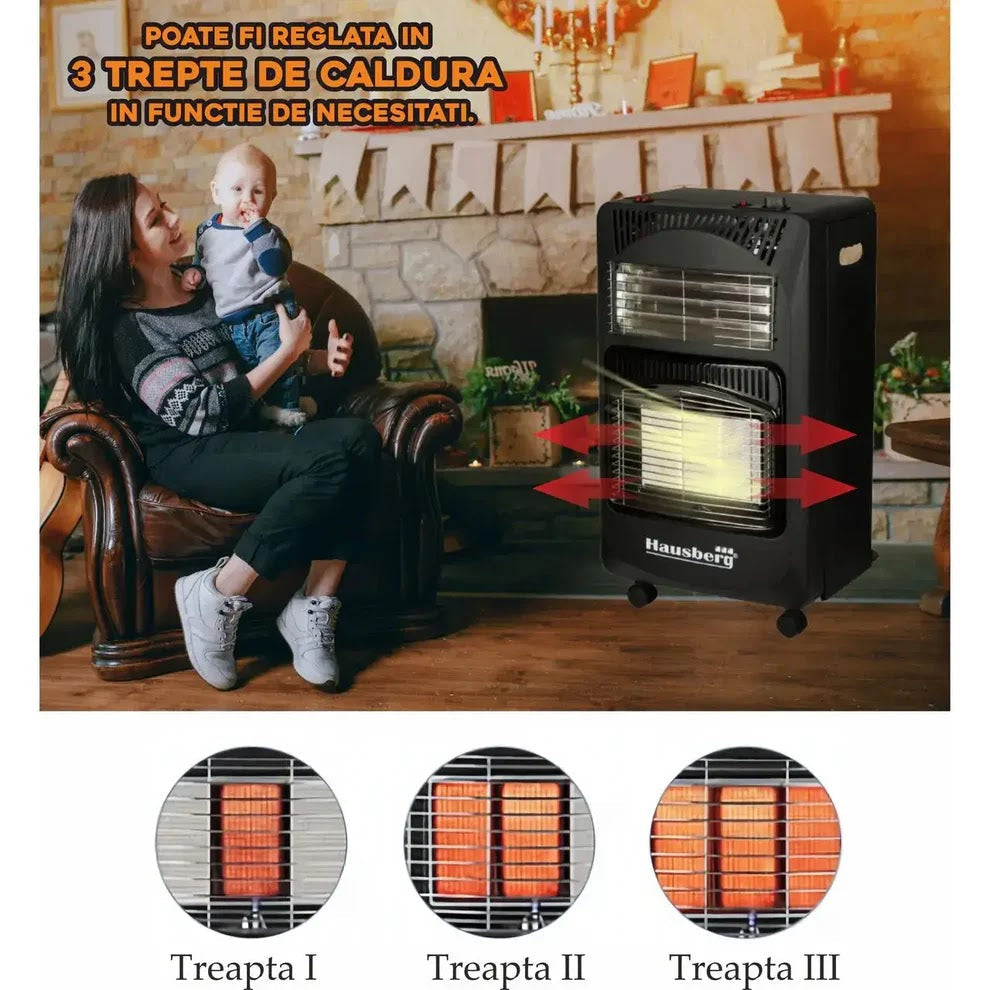 SOBA PE GAZ SI ELECTRIC