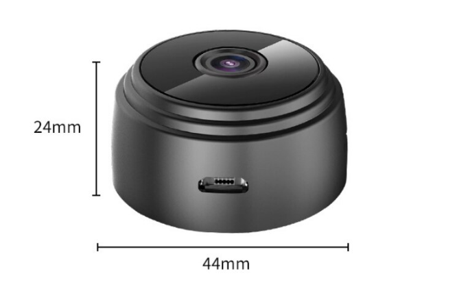 PROMO 1+1 Gratis, Camera de Dimensiuni Mici Wifi Full HD 1080p Suport Card 128gb, Vizualizare Live pe Telefon