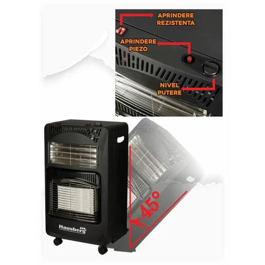 SOBA PE GAZ + INSTALATIE 100M