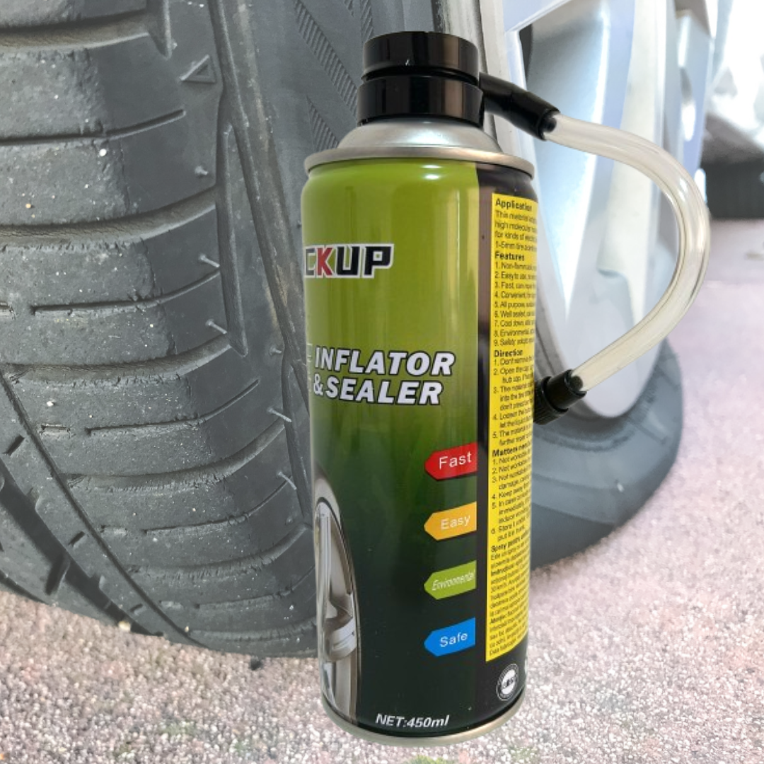 TACKUP Spray Reparare si Umflare Rapida Roti - Solutie Emergenta Auto