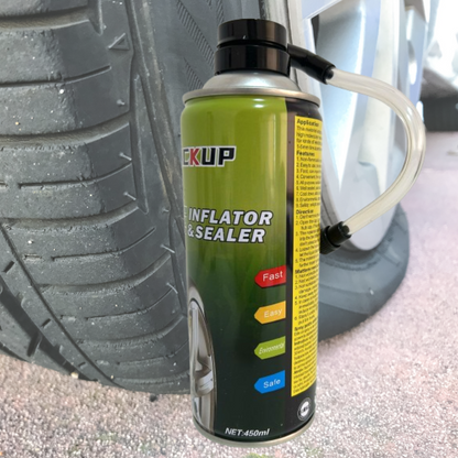 TACKUP Spray Reparare si Umflare Rapida Roti - Solutie Emergenta Auto