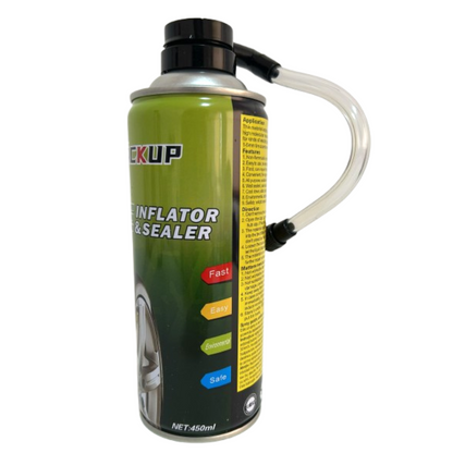 TACKUP Spray Reparare si Umflare Rapida Roti - Solutie Emergenta Auto