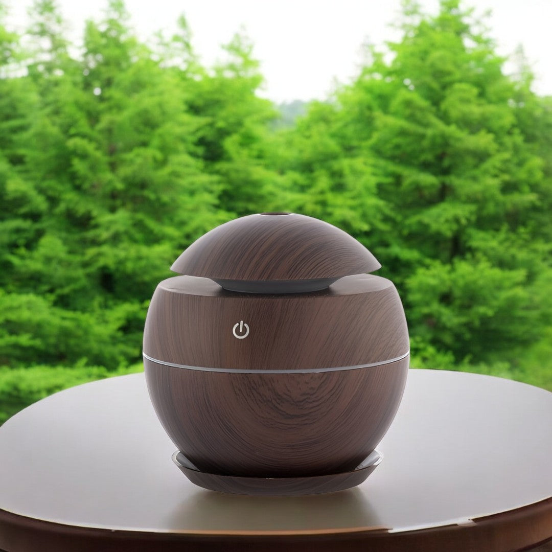 Mini Umidificator Ultrasonic USB cu Difuzor Aromaterapie - Purificator Aer