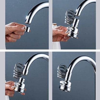 Extensor Flexibil pentru Robinet Bucatarie cu 3 Moduri Ajustabile si Rotire 360° - Furtun Extensibil