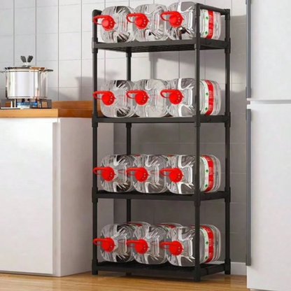 Etajera Bucatarie cu 4 Nivele pentru Microunde si Accesorii - Organizator Multifunctional 115cm