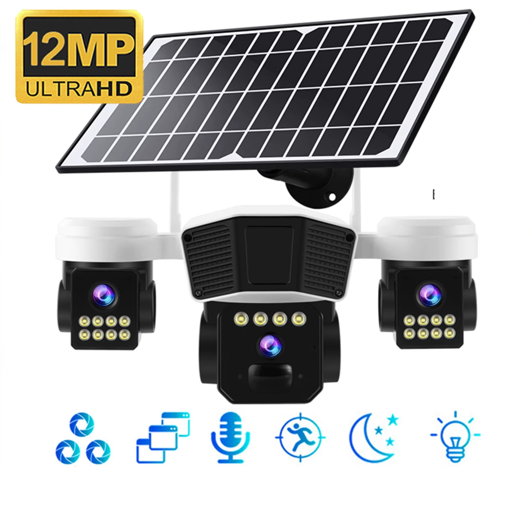 Camera Supraveghere Solara 4G TL3 - Baterie 12000mAh, Senzor PIR, Viziune Nocturna, Control OKAM Pro