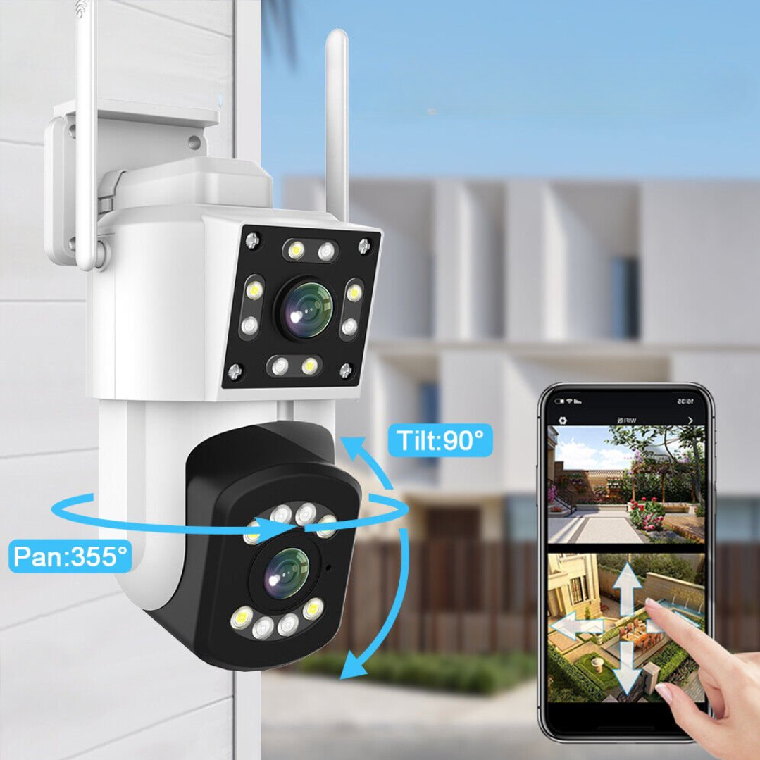 Camera de Supraveghere WiFi HD cu Detectare Miscare + Card 32GB - Pachet Complet Securitate