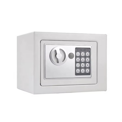 Seif Metalic cu Cod Digital si Cheie - Cutie Economii Sigura cu Slot pentru Bani
