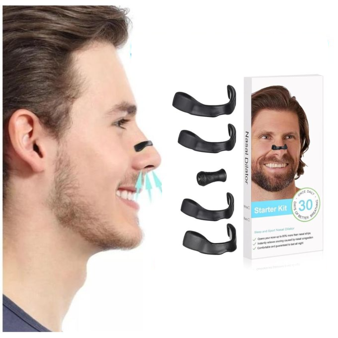 Kit 30 Benzi Nazale Anti-Sforait Extra-Forte - Respiratie Libera si Somn Odihnitor