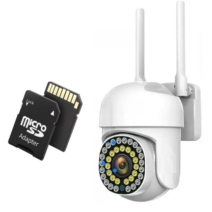 Camera Supraveghere WiFi cu 5 Antene, Sunet Bidirectional si Card 32GB - Monitorizare Completa 24/7
