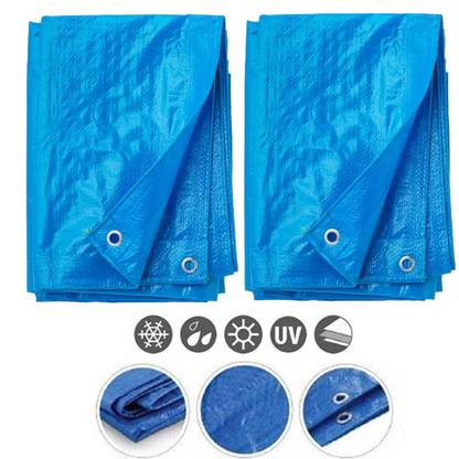 Pachet! 1+1 Prelata de protectie 4/6 m, impermeabila, rezistenta la UV si grindina
