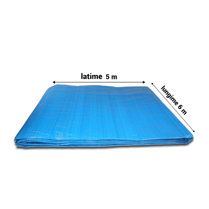 Pachet 1+1! Prelata de protectie 5/6 m, impermeabila, rezistenta la UV si grindina