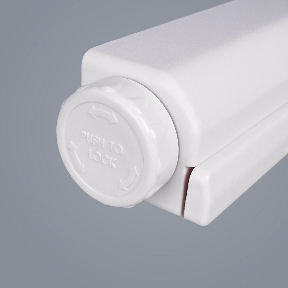 Uscator Rufe Retractabil cu 4 Sfori - Pachet 1+1 cu Sistem de Intindere Rapid