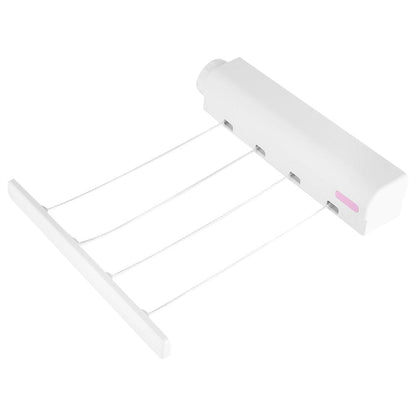 Uscator Rufe Retractabil cu 4 Sfori - Pachet 1+1 cu Sistem de Intindere Rapid