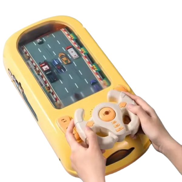 Volan Interactiv Copii Nave Spatiale 3-6 Ani - Jucarie Educativa cu Sunete si Functii USB