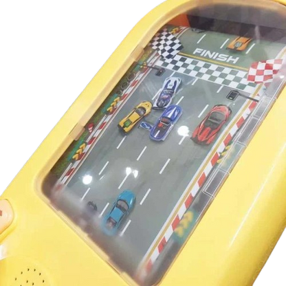 Volan Interactiv cu Pista de Curse si Masinute - Jucarie Educativa 3+ Ani