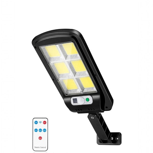 Set 2 Lampi Solare cu 6 LED-uri si Senzor de Miscare - Iluminat Exterior Ecologic